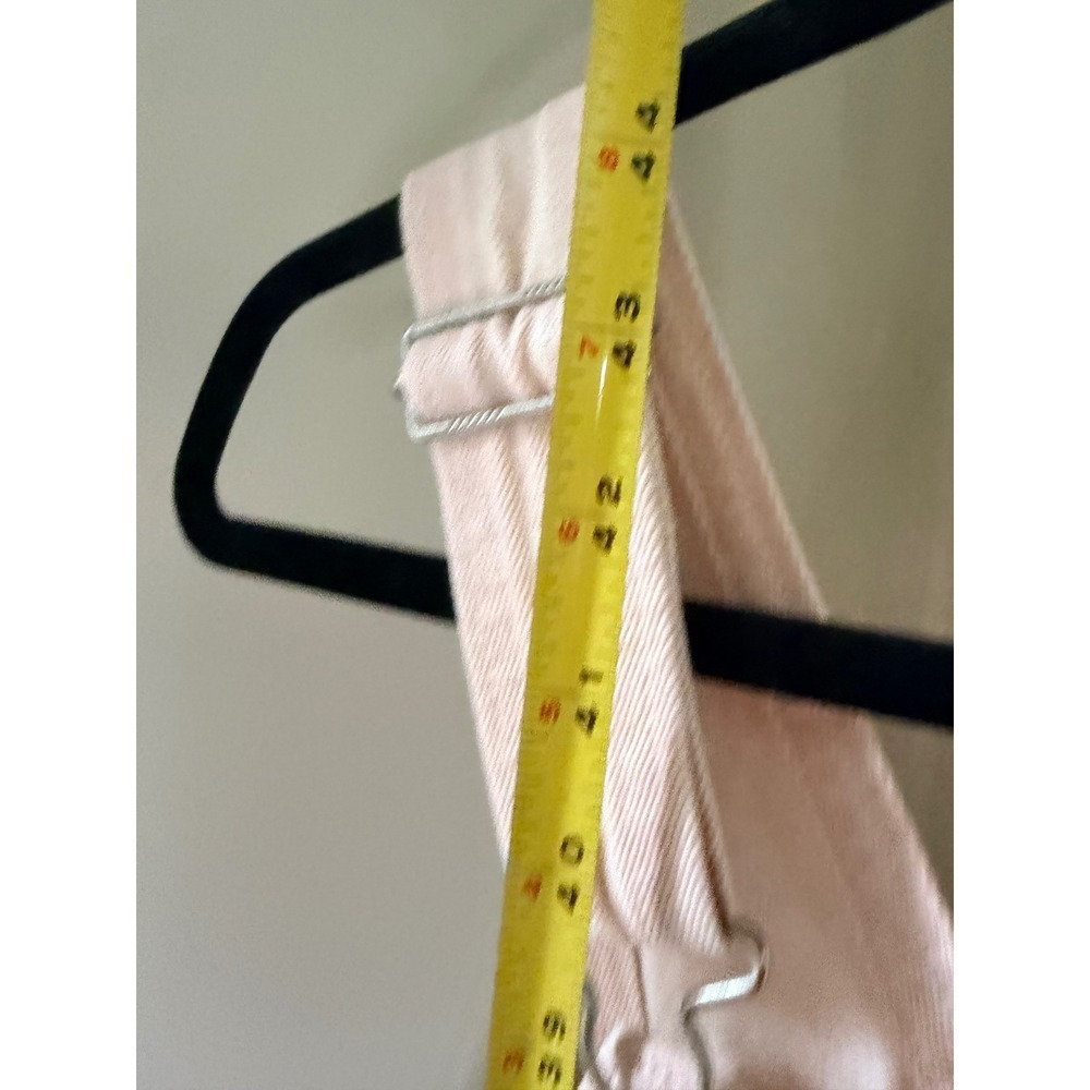 Levi's Hendrix Denim Skirtall Dusty Pink Overall Midi Dress XS - Picture 7 of 14